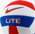 Волейбольный мяч Nike ALL COURT LITE VOLLEYBALL DEFLATED бело-красно-синий Размер 5 N.100.9071.124.05