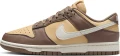 Кроссовки женские Nike DUNK LOW NEXT NATURE коричнево-бежевые DD1873-201