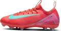 Бутси дитячі Nike JR MERCURIAL ZOOM VAPOR 16 ACADEMY FG/MG червоно-рожево-блакитні FQ8392-800