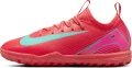 Сороконожки (шиповки) детские Nike JR MERCURIAL ZOOM VAPOR 16 ACADEMY TF красно-розово-бирюзовые FQ8284-800