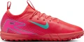 Сороконіжки (шиповки) дитячі Nike JR MERCURIAL ZOOM VAPOR 16 ACADEMY TF червоно-рожево-бірюзові FQ8284-800