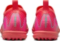 Сороконіжки (шиповки) дитячі Nike JR MERCURIAL ZOOM VAPOR 16 ACADEMY TF червоно-рожево-бірюзові FQ8284-800