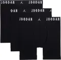 Труси (боксерки) Nike JORDAN FLIGHT COTTON CORE BOXER BRIEFS чорні (3 штуки) JM0622-023