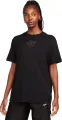 Футболка женская Nike SPORTSWEAR MONOGRAM черная FQ6597-010