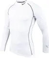 Термобелье футболка с длинным рукавом Nike PRO DRI-FIT белая DD1986-100