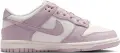 Кроссовки подростковые Nike DUNK LOW (GS) сиренево-белые FB9109-122