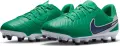 Бутсы детские Nike JR TIEMPO LEGEND 10 ACADEMY FG/MG LV8 зелено-белые HJ7190-300