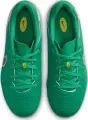 Бутсы детские Nike JR TIEMPO LEGEND 10 ACADEMY FG/MG LV8 зелено-белые HJ7190-300