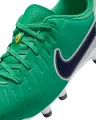 Бутсы детские Nike JR TIEMPO LEGEND 10 ACADEMY FG/MG LV8 зелено-белые HJ7190-300