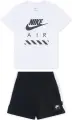 Комплект літній дитячий Nike AIR біло-чорний 86M753-023