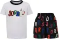 Комплект летний детский Nike JORDAN COURT OF LEGENDS бело-черный 85D705-023