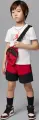 Комплект летний детский Nike JORDAN STACKED MIXED SET бело-красно-черный 85D767-R78
