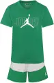 Комплект летний детский Nike JORDAN STACKED MIXED SET зелено-серый 85D767-G2H