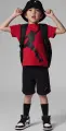 Комплект летний детский Nike JUMPMAN красно-черный 85C138-023