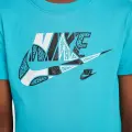 Комплект летний детский Nike OUTSIDE THE LINES бирюзово-черный 86M690-023