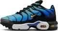 Кроссовки детские Nike AIR MAX PLUS (PS) голубо-черные FZ0023-032