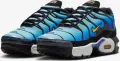 Кроссовки детские Nike AIR MAX PLUS (PS) голубо-черные FZ0023-032