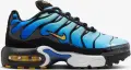 Кроссовки детские Nike AIR MAX PLUS (PS) голубо-черные FZ0023-032