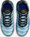 Кроссовки детские Nike AIR MAX PLUS (PS) голубо-черные FZ0023-032