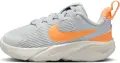 Кроссовки детские Nike STAR RUNNER 4 NN (TD) серо-оранжевые DX7616-008