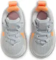 Кроссовки детские Nike STAR RUNNER 4 NN (TD) серо-оранжевые DX7616-008