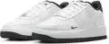 Кроссовки подростковые Nike AIR FORCE 1 LV8 (GS) бело-темно-серые HJ4560-100