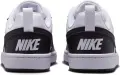 Кросівки підліткові Nike COURT BOROUGH LOW RECRAFT (GS) біло-чорні DV5456-131