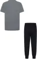 Спортивный комплект детский Nike JORDAN SNEAKER SCHOOL серо-черный 85D722-023