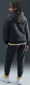 Спортивний костюм підлітковий Nike SPORTSWEAR CLUB FLEECE темно-сіро-жовтий HQ9318-060
