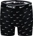 Труси (боксерки) підліткові Nike DRI-FIT ESSENTIAL COTTON STRETCH BOXER SHORTS блакитні, чорні, сірі (3 штуки) 9N0847-F66