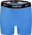 Труси (боксерки) підліткові Nike DRI-FIT ESSENTIAL COTTON STRETCH BOXER SHORTS блакитні, чорні, сірі (3 штуки) 9N0847-F66