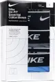 Труси (боксерки) підліткові Nike DRI-FIT ESSENTIAL COTTON STRETCH BOXER SHORTS блакитні, чорні, сірі (3 штуки) 9N0847-F66