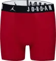 Труси (боксерки) підліткові Nike JORDAN FLIGHT COTTON COTTON BOXER BRIEFS червоні, чорні, сірі (3 штуки) 9J0633-H24