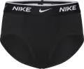 Труси (бріфи) підліткові Nike DRI-FIT ESSENTIAL COTTON STRETCH HIP BRIEFS чорні (3 штуки) 9N1185-023