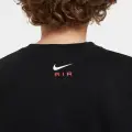 Футболка підліткова Nike AIR чорно-біло-червона FV2343-012