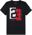 Футболка подростковая Nike JORDAN 23 MESH черно-красно-белая 95D782-023