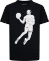 Футболка подростковая Nike JORDAN DOTS черно-белая 95D254-023