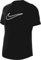 Футболка подростковая Nike ONE FITTED DRI-FIT черная FZ5600-010