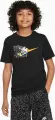 Футболка подростковая Nike SPORTSWEAR TEE SOCCER BALL FA23 черная FD3974-010