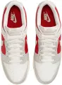 Кросівки Nike DUNK LOW RETRO молочно-червоні HJ9093-030