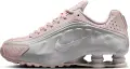 Кросівки жіночі Nike SHOX R4 світло-рожево-срібні AR3565-600