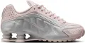 Кросівки жіночі Nike SHOX R4 світло-рожево-срібні AR3565-600