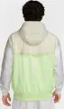 Ветровка Nike SPORTSWEAR WINDRUNNER HOODED JACKET салатово-бежево-белая DA0001-701