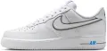 Кроссовки Nike AIR FORCE 1 '07 бело-серо-голубые IB7677-100