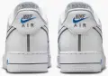 Кросівки Nike AIR FORCE 1 '07 біло-сіро-блакитні IB7677-100