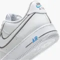 Кросівки Nike AIR FORCE 1 '07 біло-сіро-блакитні IB7677-100