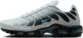 Кроссовки Nike AIR MAX PLUS бело-черно-голубые DM0032-015