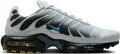 Кроссовки Nike AIR MAX PLUS бело-черно-голубые DM0032-015