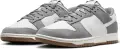 Кроссовки Nike DUNK LOW RETRO SE серо-белые IB6399-001