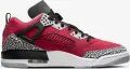 Кросівки Nike JORDAN SPIZIKE LOW червоно-сіро-чорні FQ1759-600